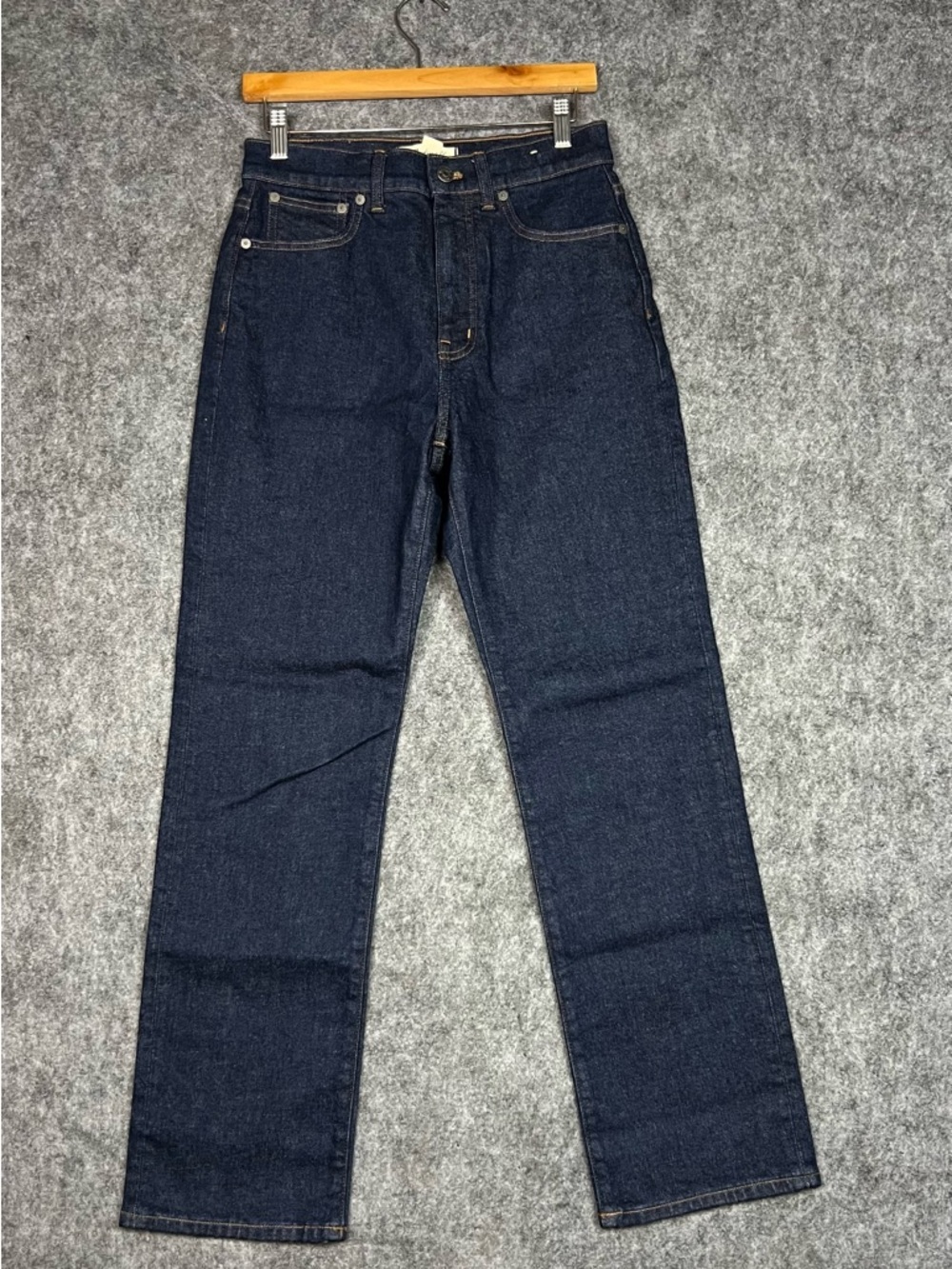 Madewell Women's Dark Indigo 90s Straight-Leg Jeans 27x30
